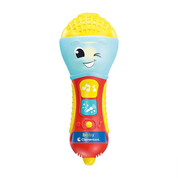 CLEMENTONI BABY TODDLER TOY MICROPHONE (SPEAKS GREEK)