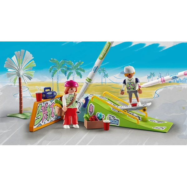 PLAYMOBIL COLOR ΠΑΡΚΟ SKATE