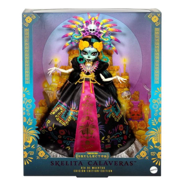 MONSTER HIGH COLLECTIBLE DOLL - DÍA  DE  LOS  MUERTOS - SKELITA