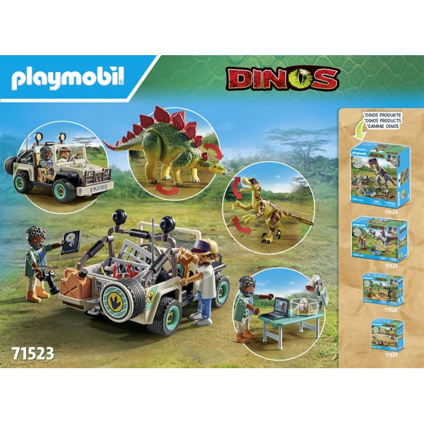 PLAYMOBIL DINOS ΕΡΕΥΝΗΤΙΚΟ ΚΕΝΤΡΟ ΜΕ ΔΕΙΝΟΣΑΥΡΟΥΣ