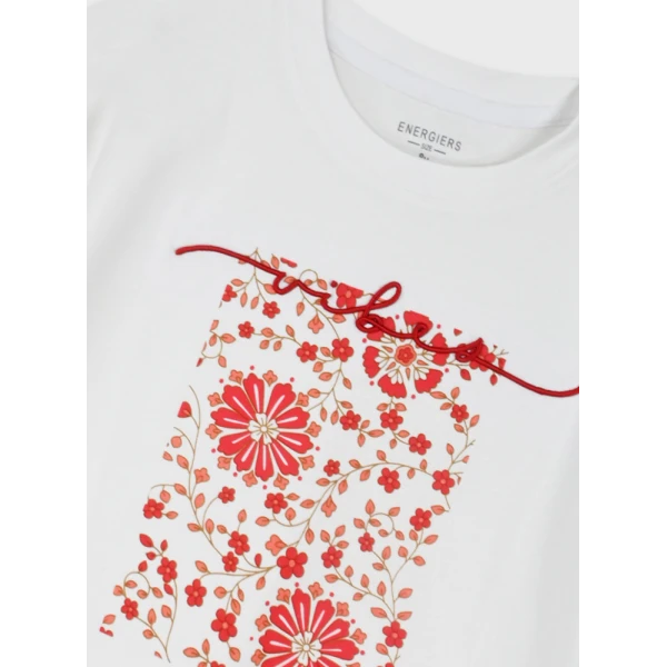 ENERGIERS BLOUSE GIRL CREAM