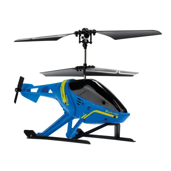 SILVERLIT FLYBOTIC AIR PYTHON RADIO CONTROL BLUE HELICOPTER FOR AGES 8+