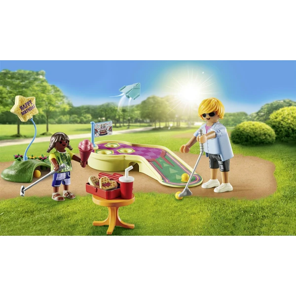 PLAYMOBIL CITY LIFE GIFT SET MINI-GOLF ΠΑΡΤΥ