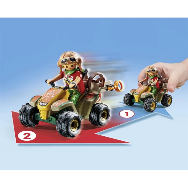 PLAYMOBIL DINOS ΚΥΝΗΓΙ ΘΗΣΑΥΡΟΥ ΣΤΗΝ ΖΟΥΓΚΛΑ