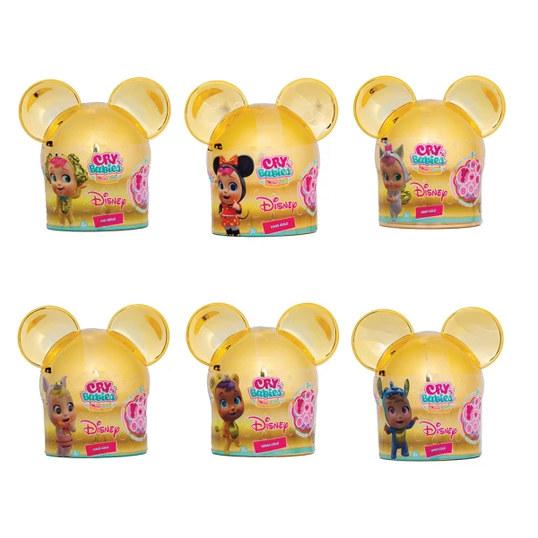 CRY BABIES MAGIC TEARS ΚΛΑΨΟΥΛΙΝΙΑ DISNEY GOLD EDITION ΧΡΥΣΟ ΣΠΙΤΑΚΙ - 6 ΣΧΕΔΙΑ