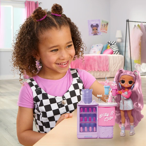 L.O.L. SURPRISE OMG STUDIO ΝΥΧΙΩΝ SWEET NAILS™ ΚΟΥΚΛΑ KITTY K CAFÉ
