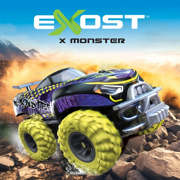EXOST X-MONSTER ΚΑΙ X-BEAST ΤΗΛΕΚΑΤΕΥΘΥΝΟΜΕΝΑ ΑΥΤΟΚΙΝΗΤΑ - 2 ΣΧΕΔΙΑ