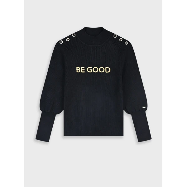 ENERGIERS BLOUSE GIRL BLACK
