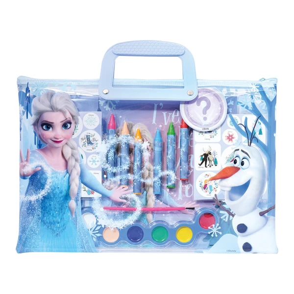 ΣΕΤ ΖΩΓΡΑΦΙΚΗΣ ΣΕ ΔΙΑΦΑΝΗ ΤΣΑΝΤΑ FROZEN ICE ADVENTURE