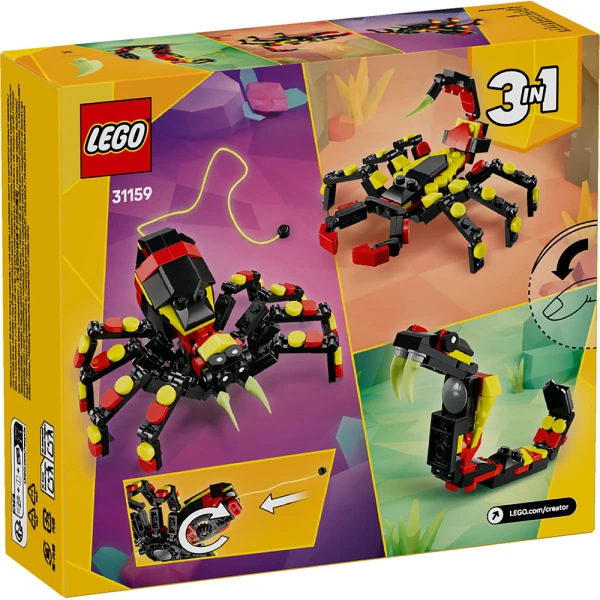 LEGO® CREATOR ΆΓΡΙΑ ΖΩΑ: ΕΝΤΥΠΩΣΙΑΚΗ ΑΡΑΧΝΗ