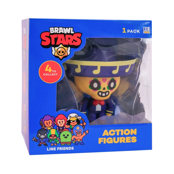 P.M.I. BRAWL STARS ACTION FIGURES 16.5 cm S1 BRW6500 - 4 DESIGNS