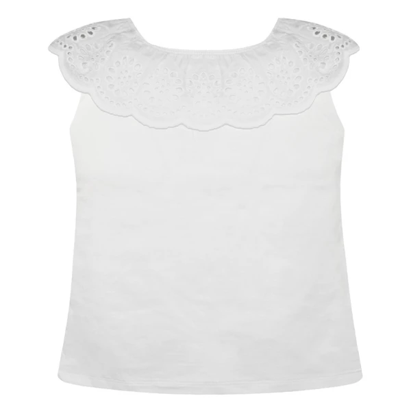 ENERGIERS BEBE GIRL BLOUSE WHITE