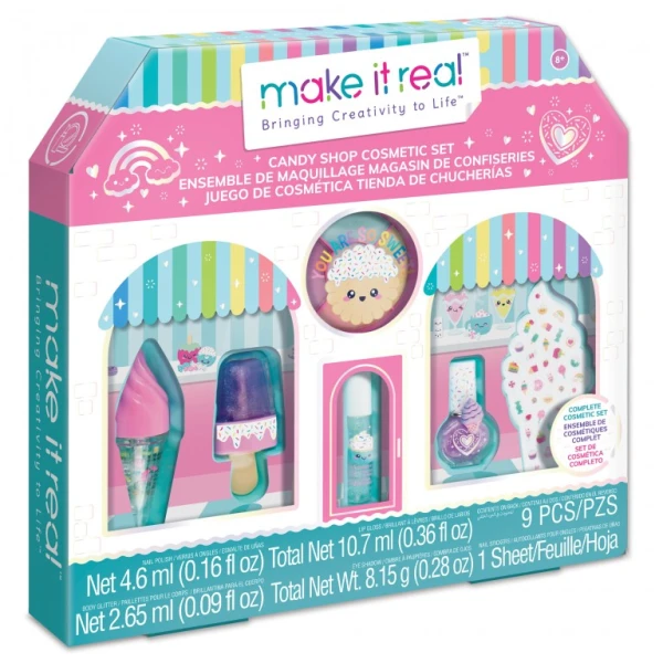 MAKE IT REAL ΣΕΤ ΚΑΛΛΥΝΤΙΚΩΝ CANDY SHOP