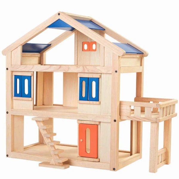 PLAN TOYS ΞΥΛΙΝΟ ΚΟΥΚΛΟΣΠΙΤΟ ΜΕ ΤΑΡΑΤΣΑ