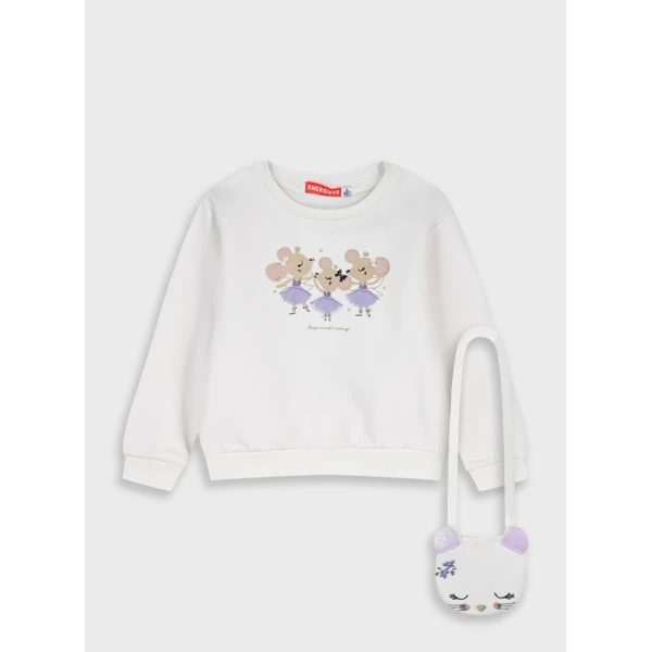 ENERGIERS BLOUSE GIRL BEBE ECRU