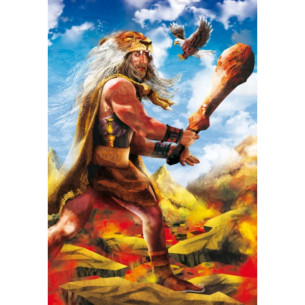 PUZZLE 117 pcs  HERACLES THE MYTHICAL HERO OF GOOD