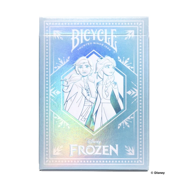 BICYCLE PLAYING CARDS DISNEY FROZEN BLUE AND PURPLE