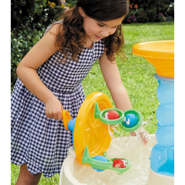 LITTLE TIKES ΤΡΑΠΕΖΙ ΝΕΡΟΥ ΠΕΡΙΣΤΡΕΦΟΜΕΝΟ ΤΟΥΝΕΛ