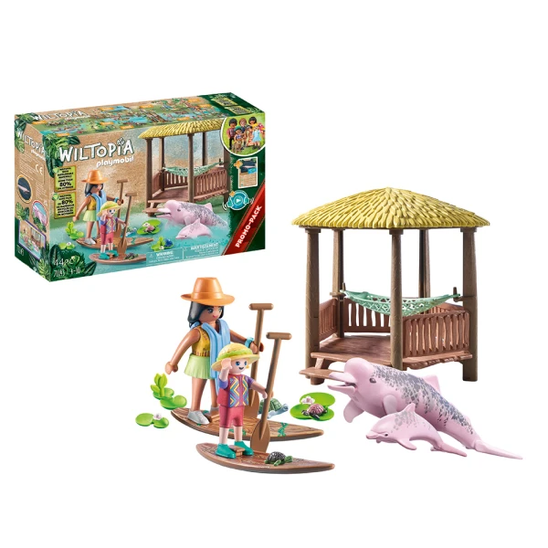 PLAYMOBIL WILTOPIA ΒΟΛΤΑ ΣΤΟ ΠΟΤΑΜΙ ΜΕ ΤΑ ΔΕΛΦΙΝΙΑ