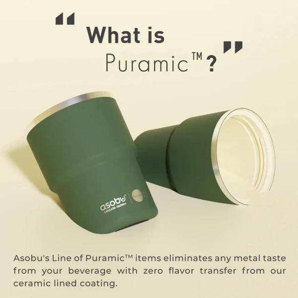 ASOBU COFFEE EXRPESS TUMBLER 354ml GREEN