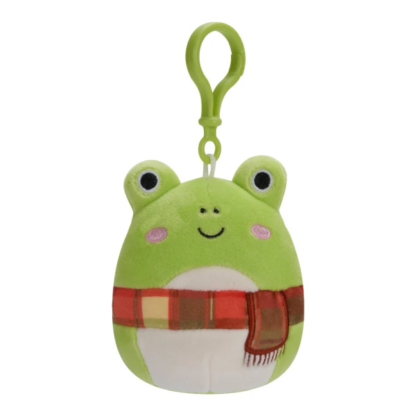 SQUISHMALLOWS PLUSH KEYCHAIN 9 cm W11 - WENDY THE GREEN FROG