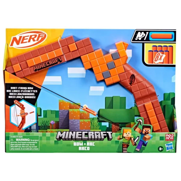NERF N SERIES BLASTER MINECRAFT BOW
