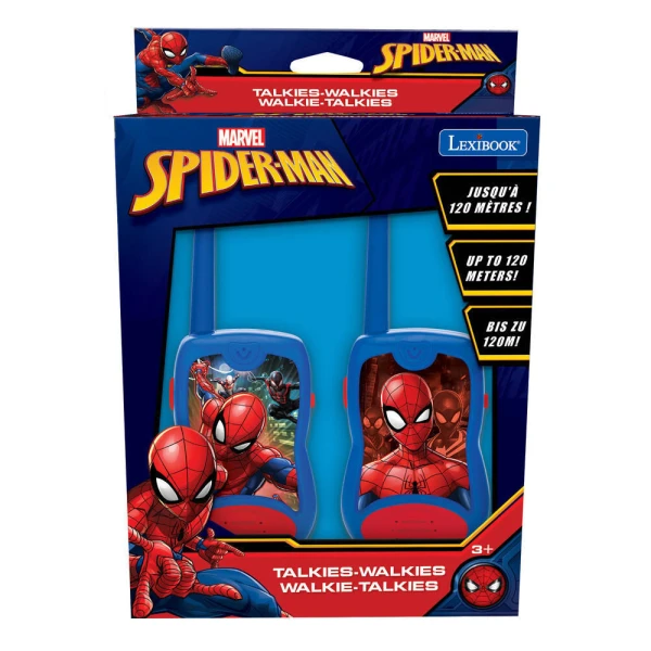 LEXIBOOK SPIDERMAN WALKIE TALKIES ΕΩΣ ΚΑΙ 120 μ.