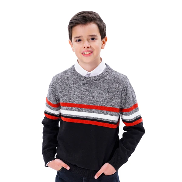 ENERGIERS BOY\'S SWEATER BLACK 
