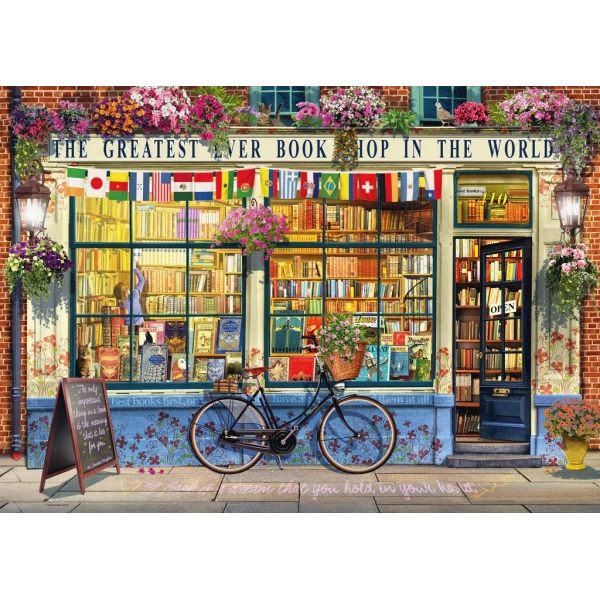 RAVENSBURGER ΠΑΖΛ 1000 τεμ. ΒΙΒΛΙΟΠΩΛΕΙΟ