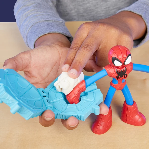 PLAY-DOH ΣΕΤ ΠΑΙΧΝΙΔΙΟΥ SPIDERMAN LAUNCH AND SLICE BATTLE