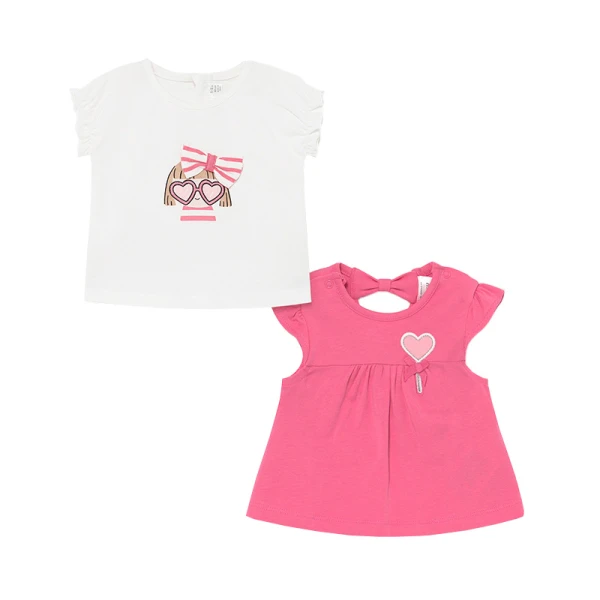 MAYORAL SET 2 BLOUSES PINK