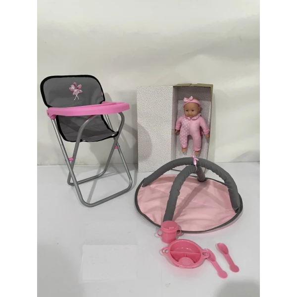 BAMBOLINA AMORE DELUXE ΣΕΤ 7 ΣΕ 1 ΜΕ ΚΟΥΚΛΑ 36 εκ.
