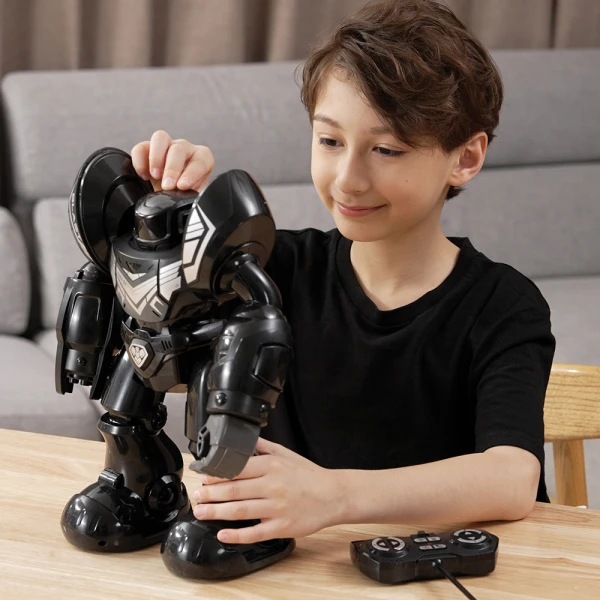 SILVERLIT YCOO ROBO BLAST ΤΗΛΕΚΑΤΕΥΘΥΝΟΜΕΝΟ ΡΟΜΠΟΤ ΜΑΥΡΟ ΓΙΑ 5+ ΧΡΟΝΩΝ