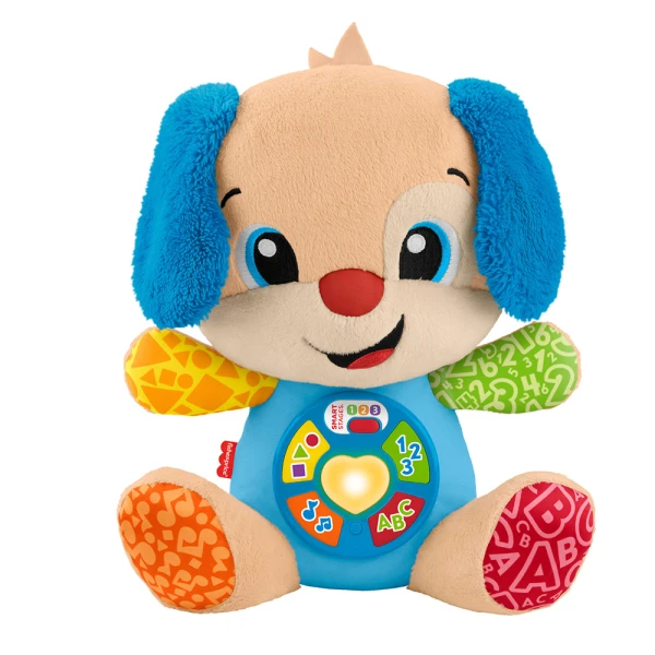 FISHER PRICE ΝΕΟ ΕΚΠΑΙΔΕΥΤΙΚΟ ΣΚΥΛΑΚΙ SMART STAGES ΜΠΛΕ