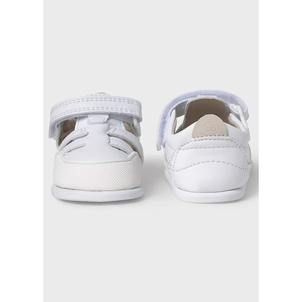 SANDALS CLOSED BARE FOOT WHITE
