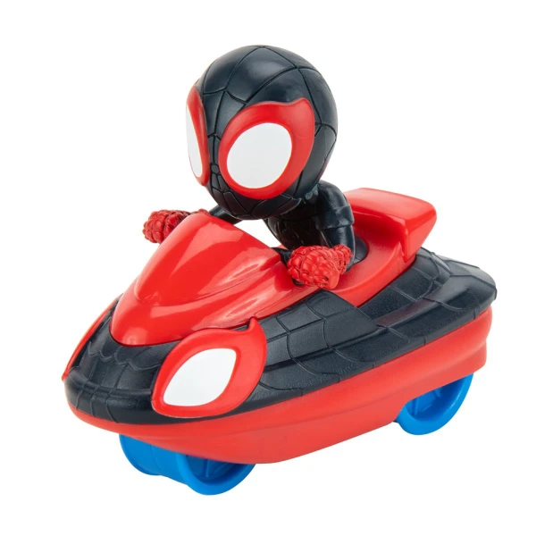 SPIDEY AND HIS AMAZING FRİENDS VEHICLE 15 cm 2 IN 1 MILES MORALES