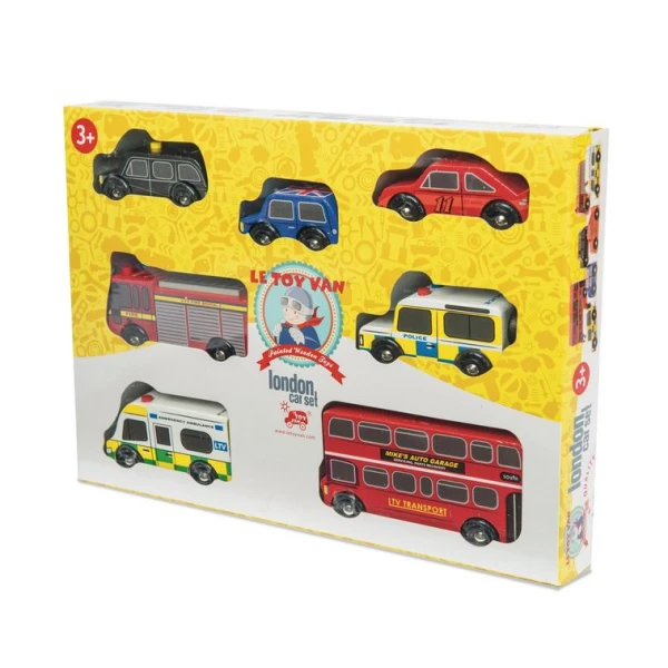 LE TOY VAN ΞΥΛΙΝΑ ΛΟΝΔΡΕΖΙΚΑ ΑΥΤΟΚΙΝΗΤΑ
