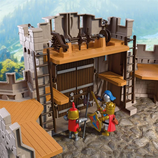 PLAYMOBIL KNIGHTS ΜΕΓΑΛΟ ΚΑΣΤΡΟ ΛΕΟΝΤΟΚΑΡΔΩΝ ΙΠΠΟΤΩΝ