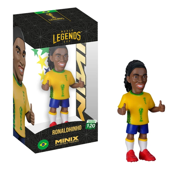 MINIX LEGENDS WORLD CUP ΒΡΑΖΙΛΙΑ ΦΙΓΟΥΡΑ 12 cm RONALDHINHO