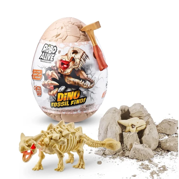 ΑΥΓΟ DINO FOSSIL ROBO ALIVE SERIES 1 ΕΚΠΛΗΞΗ