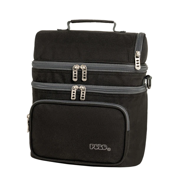 POLO 2026 FOOD BAG DOUBLE COOLER BLACK
