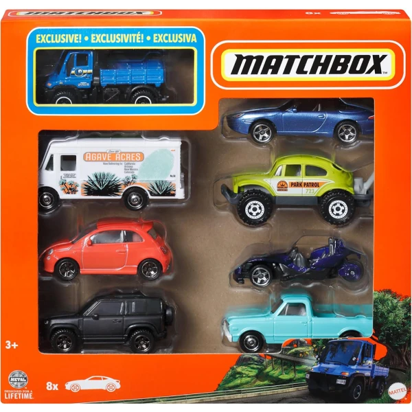 MATCHBOX ΑΥΤΟΚΙΝΗΤΑΚΙ ΣΕΤ ΤΩΝ 8 - 3 ΣΧΕΔΙΑ