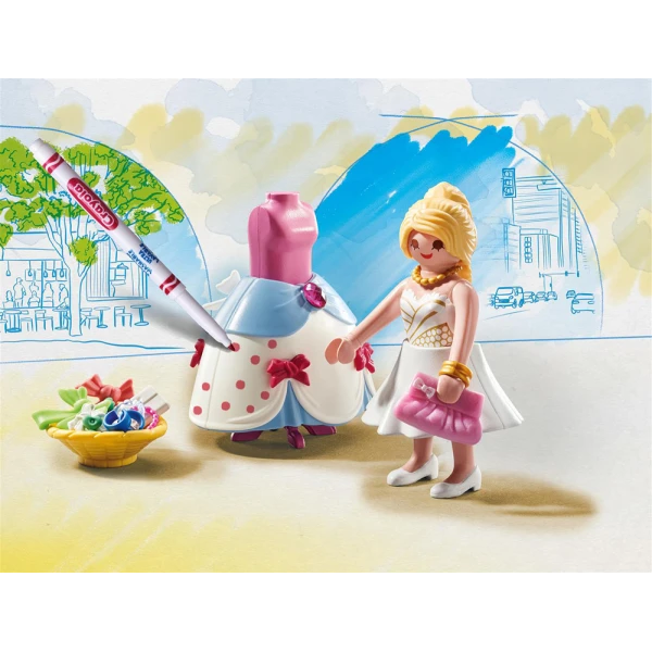 PLAYMOBIL COLOR ΣΧΕΔΙΑΣΤΡΙΑ ΜΟΔΑΣ