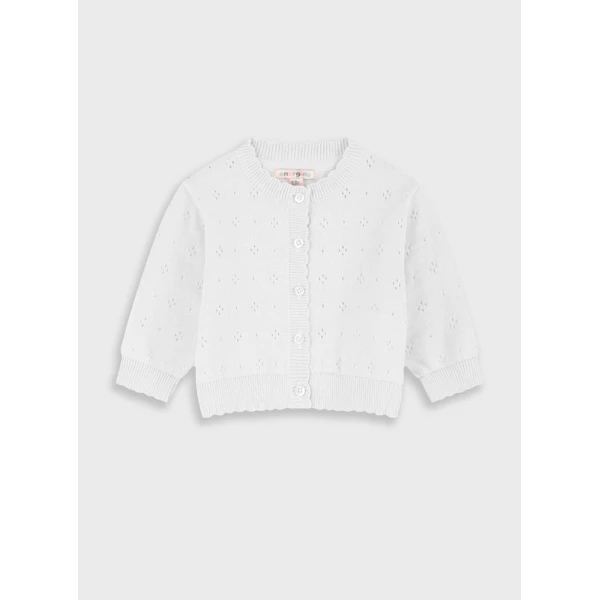 ENERGIERS CARDIGAN GIRL ECRU 