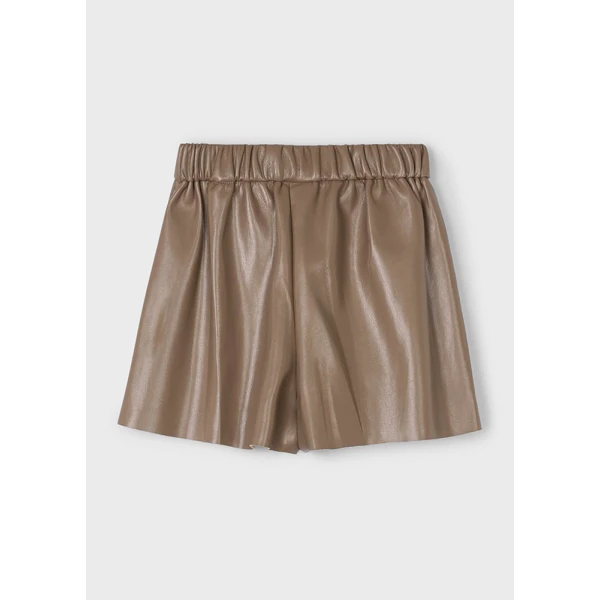 MAYORAL BERMUDA SHORTS PU BROWN 