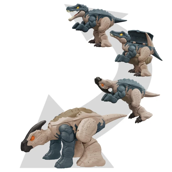 JURASSIC WORLD DINOSAURS 2 IN 1 - BARYONYX & PARASAUROLOPHUS