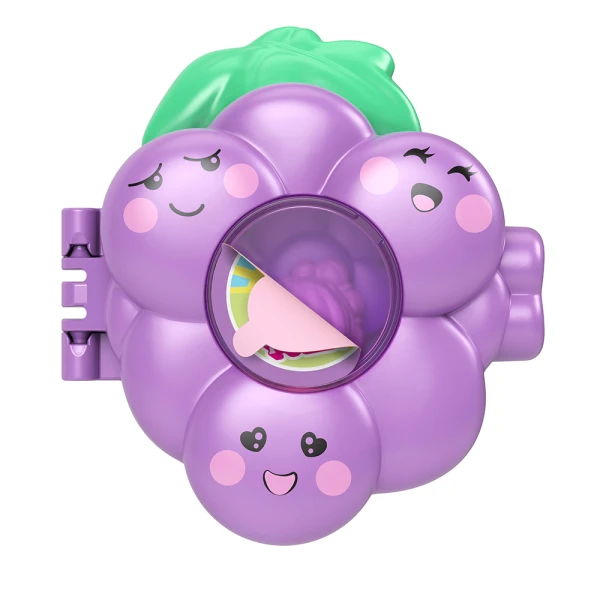 POLLY POCKET MINI SET WITH FRUITS - GRAPE