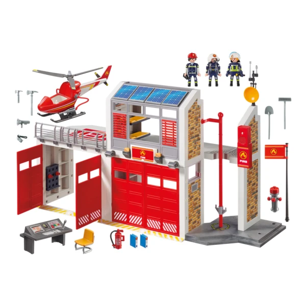 PLAYMOBIL CITY ACTION LARGE FIRE STATION
