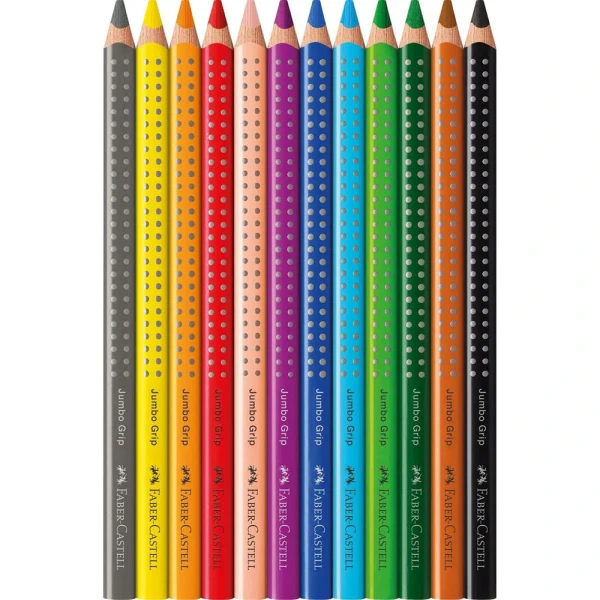 FABER-CASTELL ΞΥΛΟΜΠΟΓΙΕΣ JUMBO GRIP ΣΕΤ 12