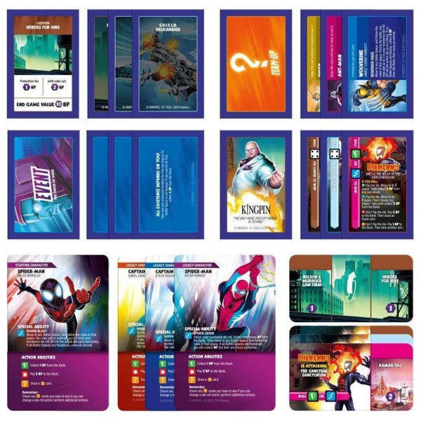 BOARD GAME MONOPOLY MARVEL FLIP EDITION